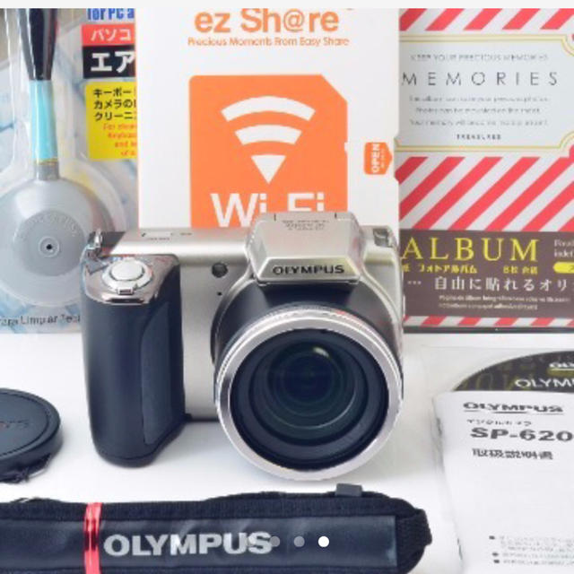 OLYMPUS(オリンパス)のOLYMPUS SP-620UZ WiFi送信可能！ スマホ/家電/カメラのカメラ(コンパクトデジタルカメラ)の商品写真