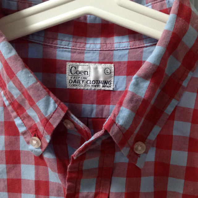 coen(コーエン)のお値引きしました！ coenの半袖ボタンダウンシャツ メンズのトップス(シャツ)の商品写真