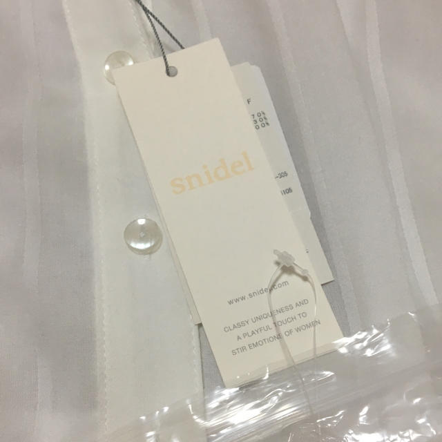 SNIDEL(スナイデル)のsnidel♡2017ssシャツワンピース レディースのワンピース(ひざ丈ワンピース)の商品写真