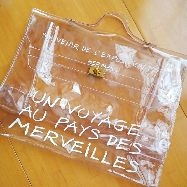 最も Hermes - ビニールケリーバック 【新品未使用】エルメス