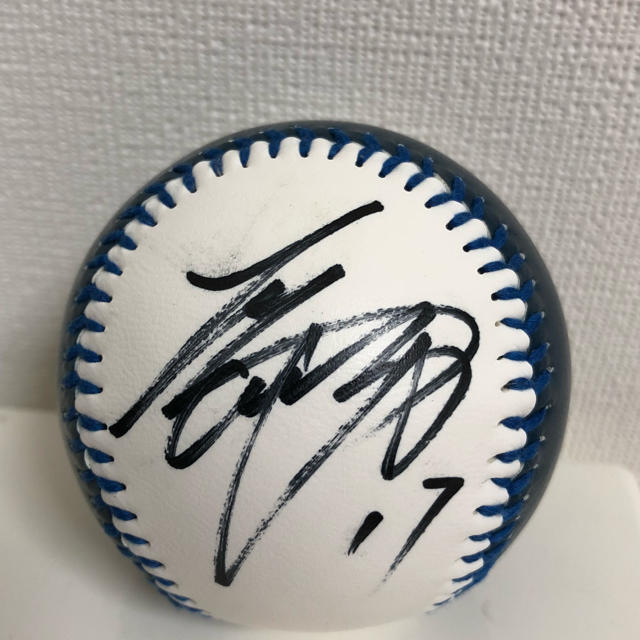 美品 大谷翔平選手 球団公式ロゴ球 直筆サインボール | フリマアプリ ラクマ