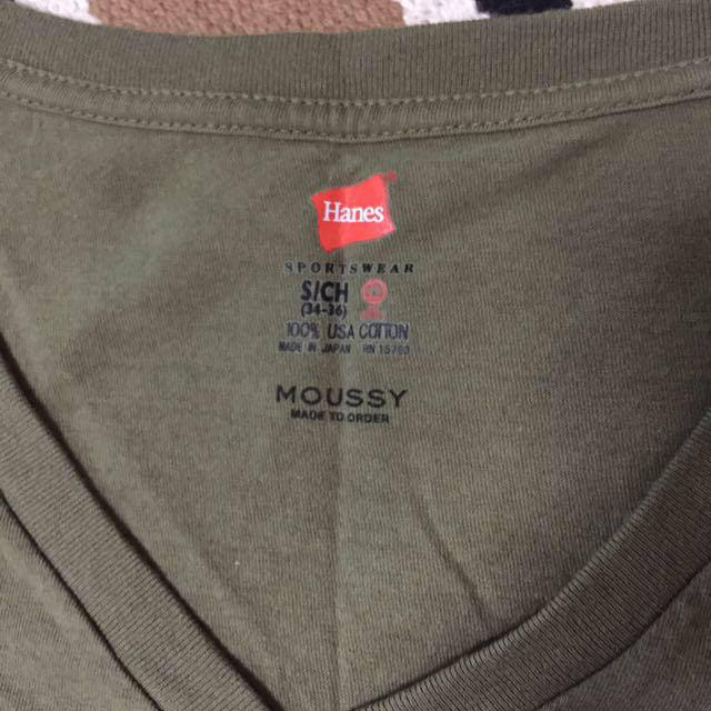 マウジー Hanes コラボ Tシャツ レディースのトップス(Tシャツ(半袖/袖なし))の商品写真