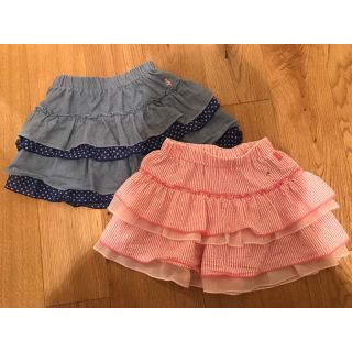 ミキハウス(mikihouse)のミキハウス リーナちゃん キュロット 2枚(パンツ/スパッツ)