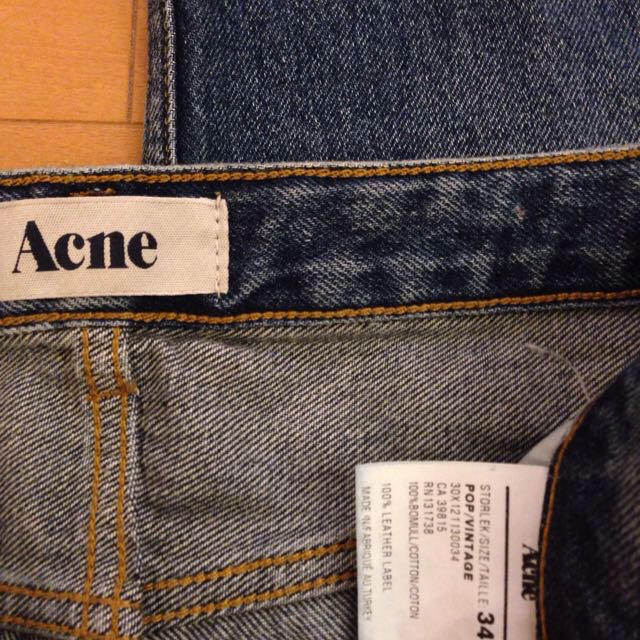 ACNE(アクネ)のAcne 定番デニムPOP レディースのパンツ(デニム/ジーンズ)の商品写真