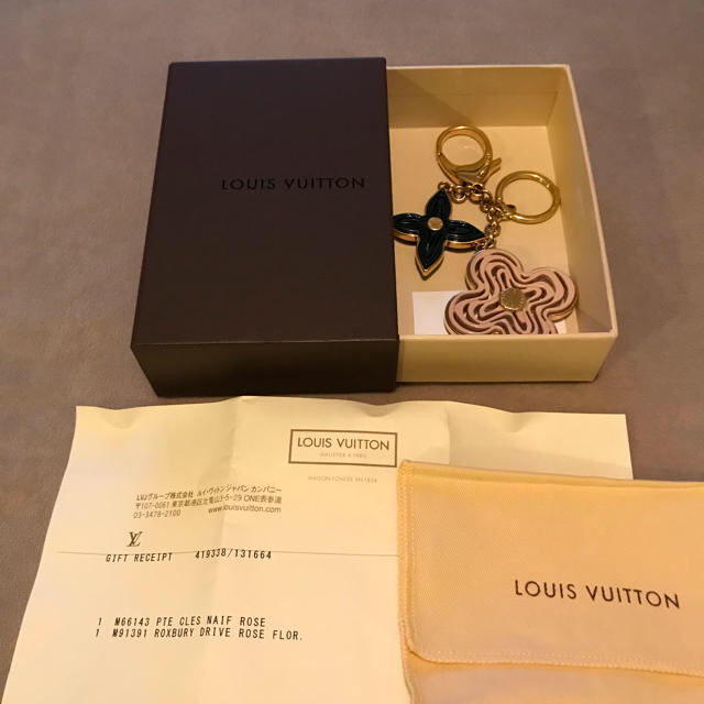 LOUIS VUITTON(ルイヴィトン)の値段交渉OK！美品！ヴィトンのチャーム♡ レディースのファッション小物(キーホルダー)の商品写真