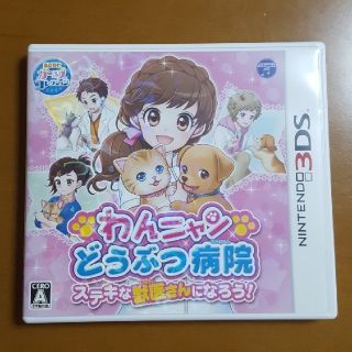 ニンテンドー3DS(ニンテンドー3DS)のわんニャンどうぶつ病院　ステキな獣医さんになろう！(携帯用ゲームソフト)