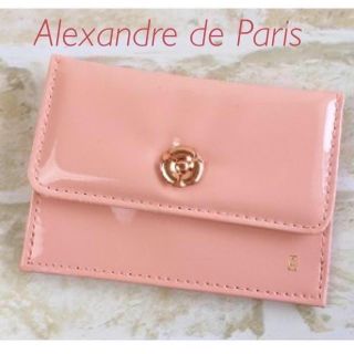 アレクサンドルドゥパリ(Alexandre de Paris)の送料込み☆アレクサンドル ドゥ パリ♡ミニ財布♡新品未使用♡上品ピンク(財布)