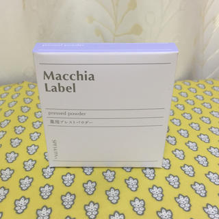 マキアレイベル(Macchia Label)のマキアレイベル 薬用プレストパウダー つめかえ用(フェイスパウダー)