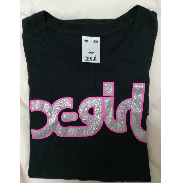 X-girl(エックスガール)のエックスガール　Tシャツ レディースのトップス(Tシャツ(半袖/袖なし))の商品写真