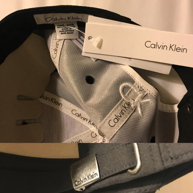 Calvin Klein(カルバンクライン)のカルバンクライン Calvin Klein キャップ ブラック メンズの帽子(キャップ)の商品写真