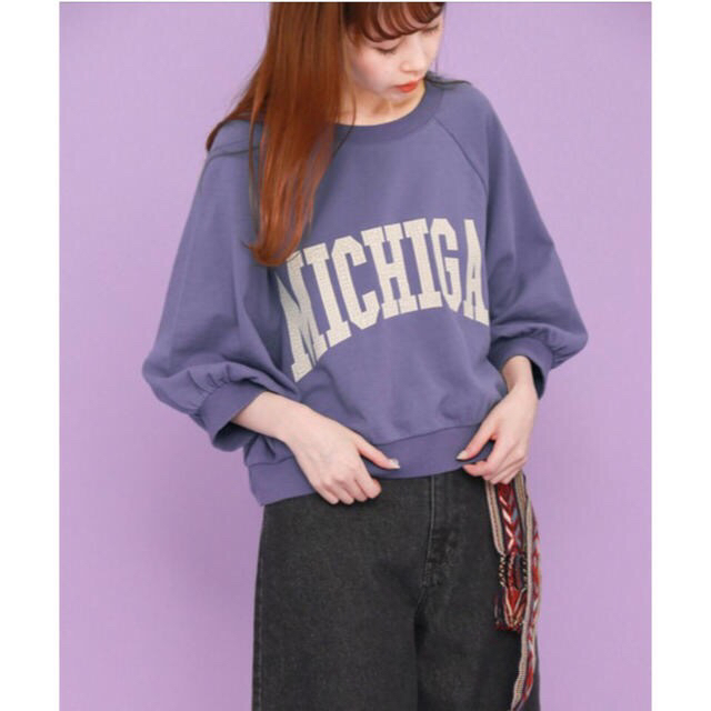 KBF - 37@*様ご専用です♪KBF MICHIGANロゴスウェット🌸PURPLE♪の