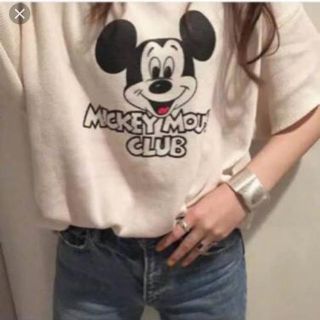 アズールバイマウジー(AZUL by moussy)のアズール ミッキー ワッフル(Tシャツ(半袖/袖なし))