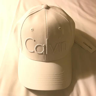 カルバンクライン(Calvin Klein)のカルバンクライン Calvin Klein  キャップ ホワイト(キャップ)