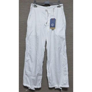 エンジニアードガーメンツ(Engineered Garments)の新品 KAPTAIN SUNSHINE イージー パンツ 30 メンズ ホワイト(ワークパンツ/カーゴパンツ)