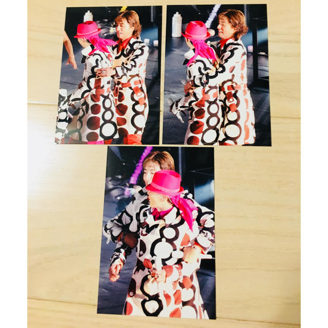SMAP 中居正広 木村拓哉 つとぷ ライブ写真 3枚セット エンタメ/ホビーのタレントグッズ(アイドルグッズ)の商品写真