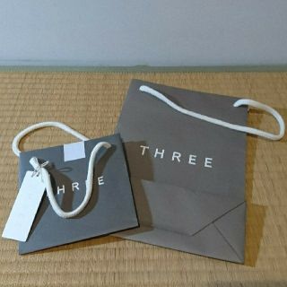 スリー(THREE)の【みるく様専用】Three紙袋(ショップ袋)