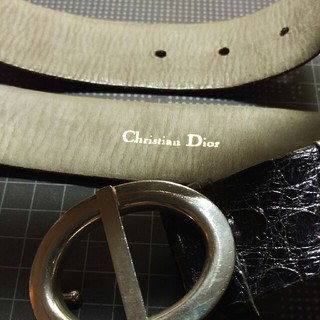 クリスチャンディオール(Christian Dior)のクリスチャン ディオール  本革ベルト(ベルト)