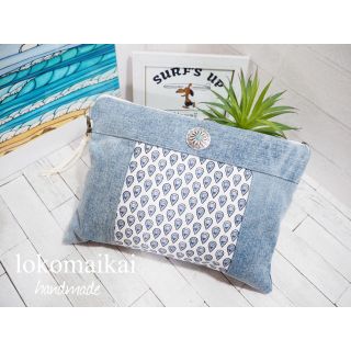 lokomaikai handmade 30cmクラッチボヘミアン柄の通販 by Lokmaikai ...