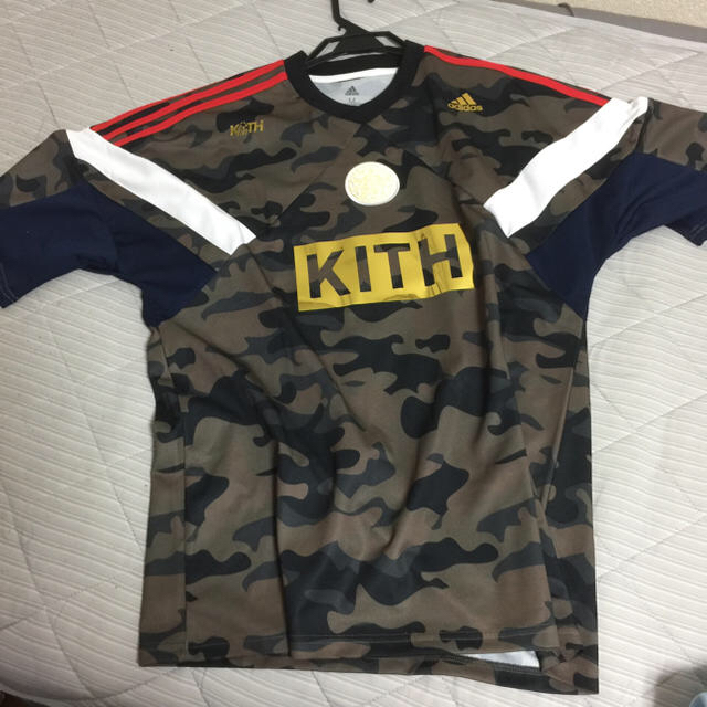 adidas(アディダス)のKITH ADIDAS SOCCER rays 上下セット camo サイズ M メンズのトップス(Tシャツ/カットソー(半袖/袖なし))の商品写真