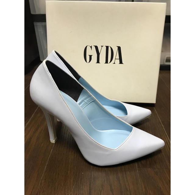 GYDA(ジェイダ)のGYDA パンプス 新品 ペールブルー L レディースの靴/シューズ(ハイヒール/パンプス)の商品写真