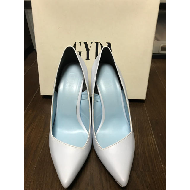 GYDA(ジェイダ)のGYDA パンプス 新品 ペールブルー L レディースの靴/シューズ(ハイヒール/パンプス)の商品写真