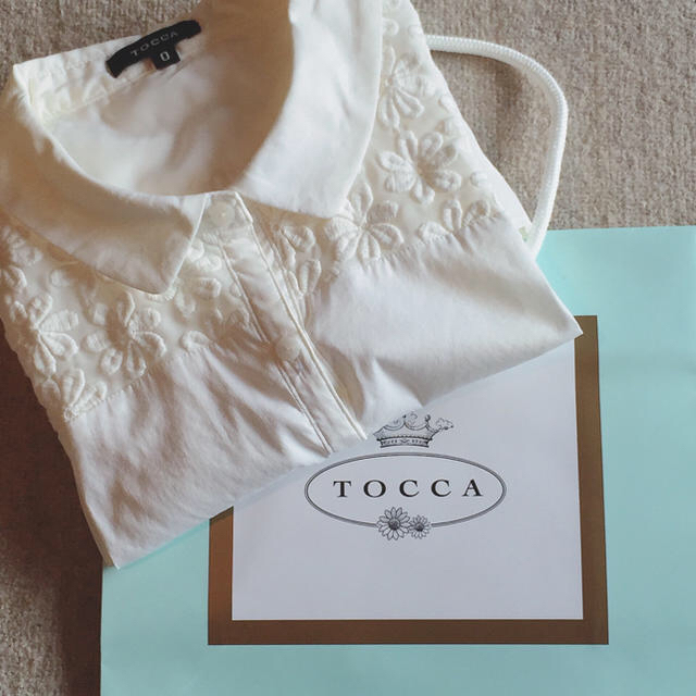 TOCCA(トッカ)のTOCCA☆トッカブラウスSサイズ レディースのトップス(シャツ/ブラウス(半袖/袖なし))の商品写真