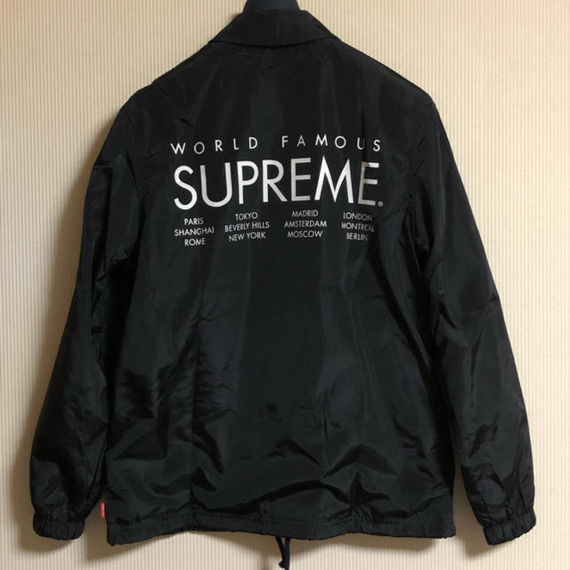 Supreme(シュプリーム)のsupreme international コーチジャケット 15ss メンズのジャケット/アウター(ナイロンジャケット)の商品写真