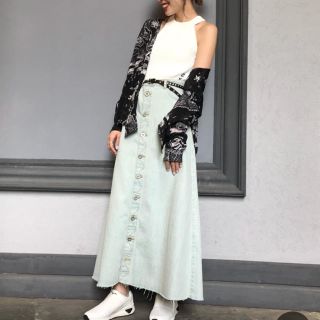 ディーゼル(DIESEL)のDIESEL 18S/S 美品 24インチ (ロングスカート)