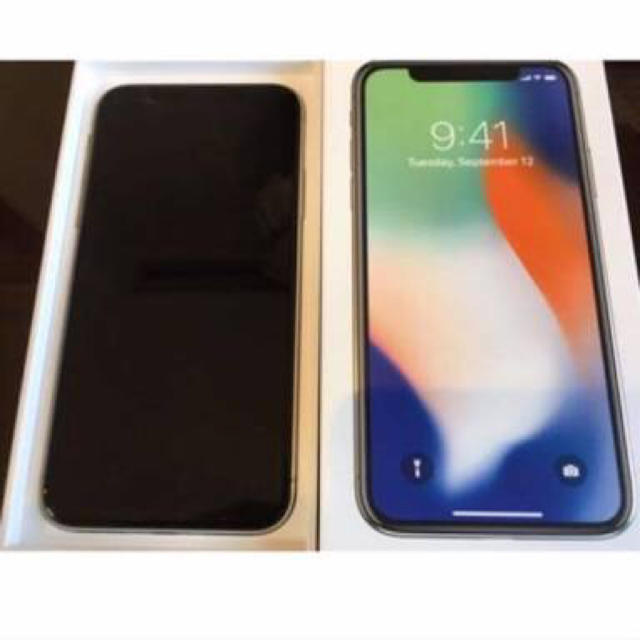 SIMフリーiPhoneX 64GB 新品交換品 A413-542