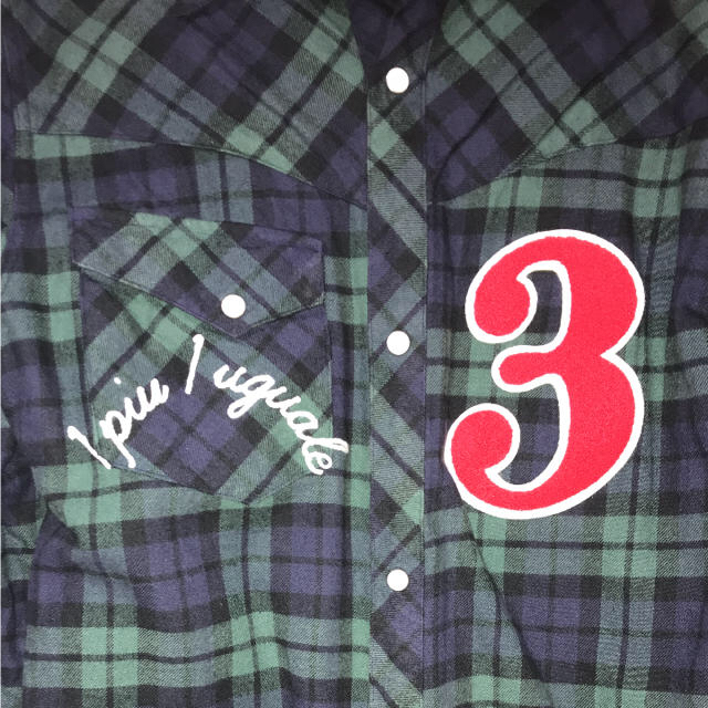 1piu1uguale3 シャツ 美品 シャツ