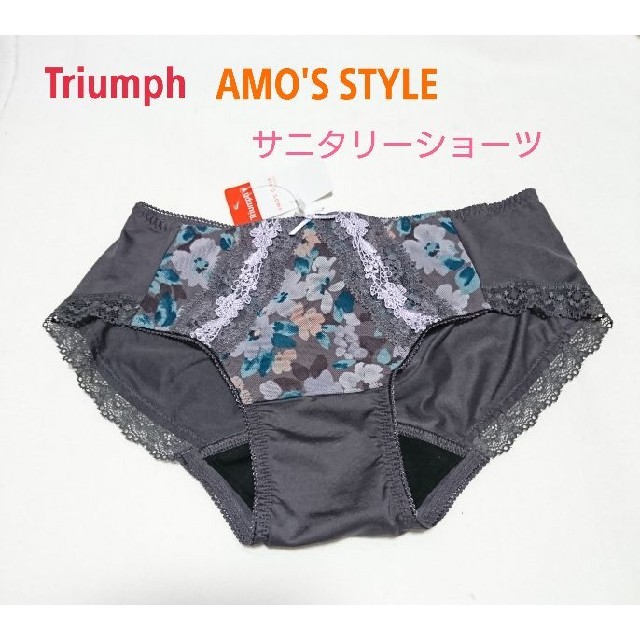 Triumph(トリンプ)のTriumph AMO'S STYLE 可愛いサニタリーショーツ グレーM レディースの下着/アンダーウェア(ショーツ)の商品写真