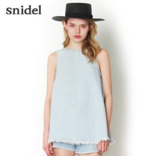 スナイデル(SNIDEL)の交渉次第 値下げ 新品 snidel デニムチュニック(チュニック)