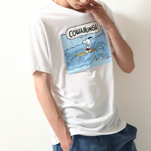 PEANUTS(ピーナッツ)の大幅値下げ中‼️大人気💋PEANUTSスヌーピー(Ｌ)Tシャツ メンズのトップス(Tシャツ/カットソー(半袖/袖なし))の商品写真