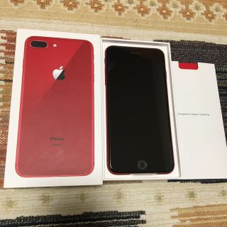 SIMフリー iphone8 plus レッド 256GB 新品未使用