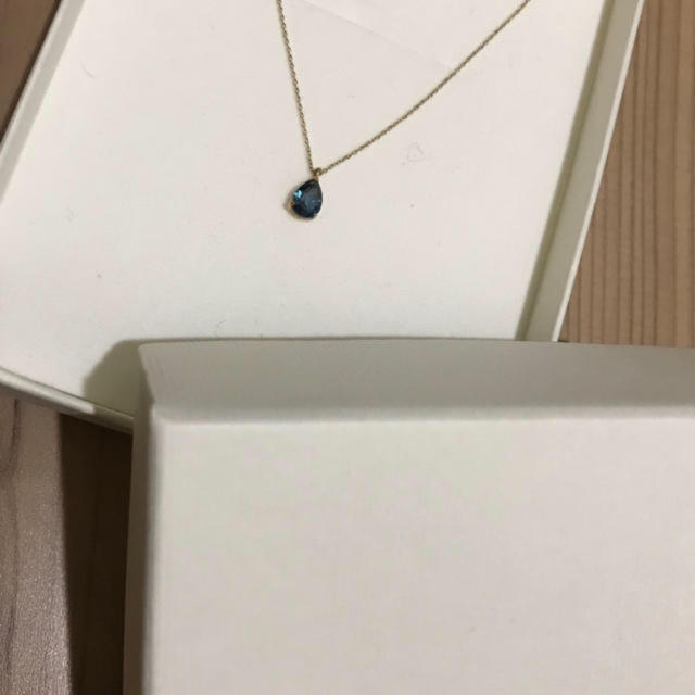 値下げ♡キュイキュイ♡ロンドンブルー♡ネックレス♡K10YG | corbal