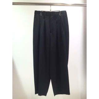 ヨウジヤマモト(Yohji Yamamoto)のYohji Yamamoto 12タックコットンワイドパンツ(ワークパンツ/カーゴパンツ)