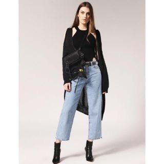 ディーゼル(DIESEL)のDIESEL ニット ロング カーディガン(ニット/セーター)