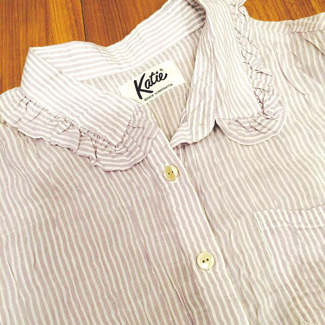 Katie(ケイティー)のpurpleストライプシャツ♡katie レディースのトップス(シャツ/ブラウス(長袖/七分))の商品写真