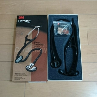 【新品】リットマン 聴診器 マスターカーディオロジー2161(ブラックE)(健康/医学)