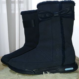 低価格 リーボック【22.5】イージートーン Reebok 美品 ボア ブーツ