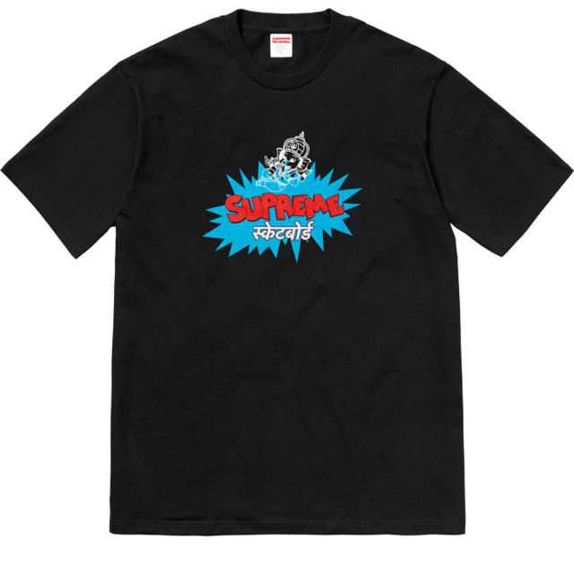 Tシャツ/カットソー(半袖/袖なし)supreme Ganesha tee 黒Lサイズ