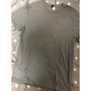 エイチアンドエム(H&M)のH&M Tシャツ グレー M(Tシャツ/カットソー(半袖/袖なし))