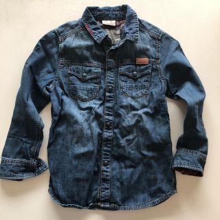 ザラキッズ(ZARA KIDS)のキッズデニムシャツ  6/116(ブラウス)