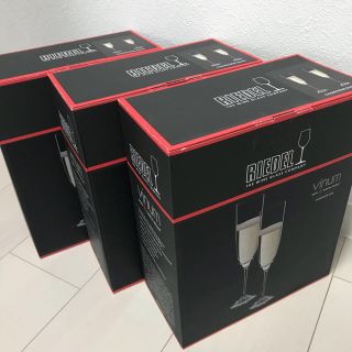 リーデル(RIEDEL)のtomoko様専用☆3箱シャンパングラス フルート ヴィノム 6416/08(アルコールグッズ)