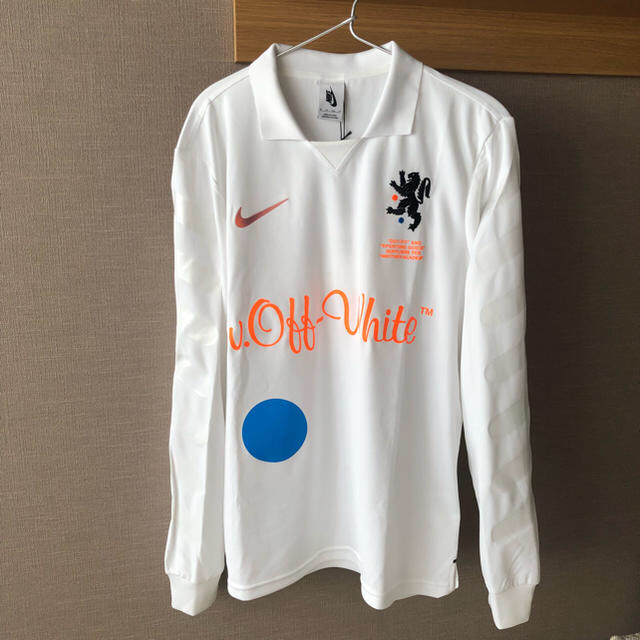 即納XSサイズ】OFF-WHITE × NIKE jersey - Tシャツ/カットソー(七分/長袖)