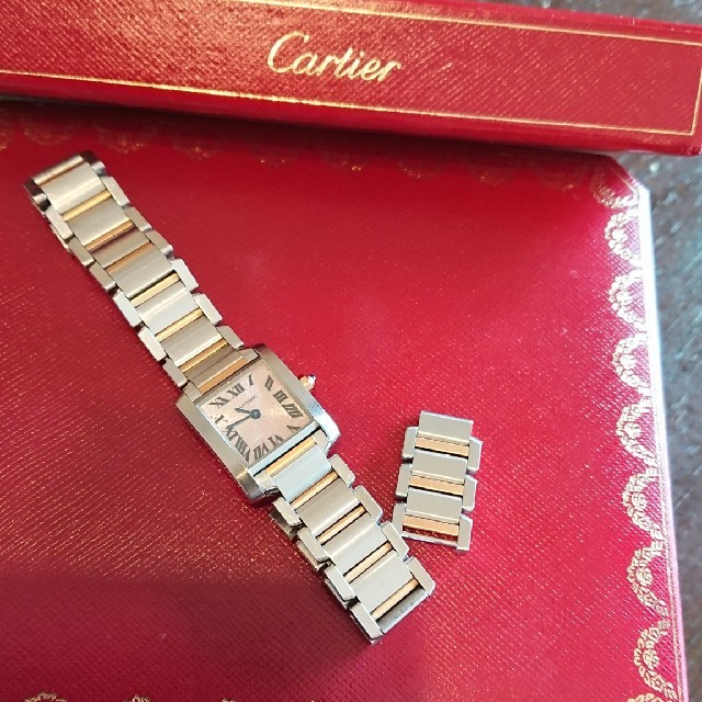 Cartier タンクフランセーズ コマ