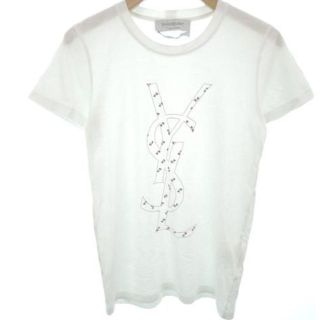 サンローラン(Saint Laurent)のAkane様専イヴサンローラン　ＹＶＥＳ　ＳＡＩＮＴ　ＬＡＵＲＥＮＴ　Ｔシャツ (Tシャツ(半袖/袖なし))