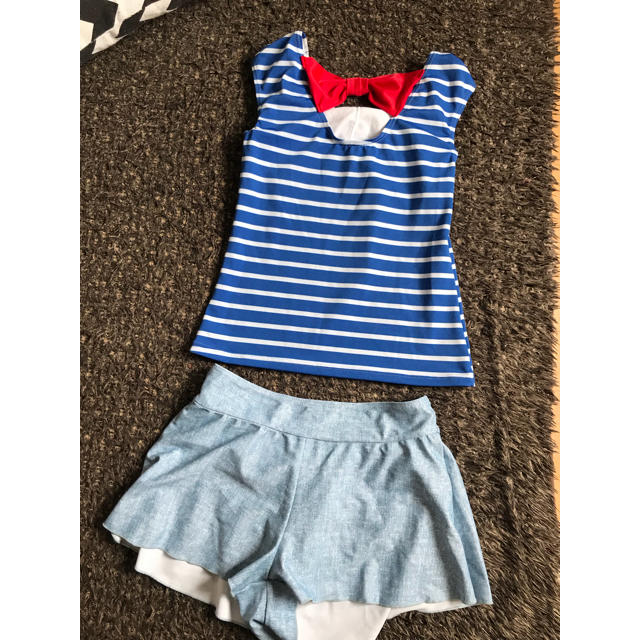 女の子 セパレート ビキニ 水着 キッズ/ベビー/マタニティのキッズ服女の子用(90cm~)(水着)の商品写真