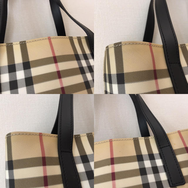 BURBERRY - 中古 Burberry バーバリー ハンドバッグ ミニトート BURBERRY - 中古 Burberry バーバリー ハンドバッグ ミニトート