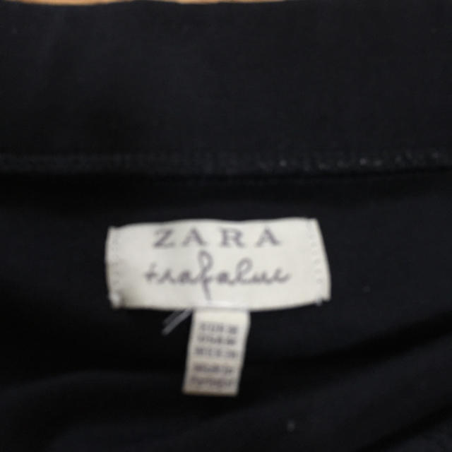 ZARA(ザラ)のペプラムスカート、黒、タイトミニスカート、ZARA レディースのスカート(ミニスカート)の商品写真